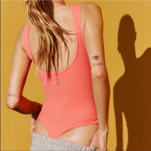 Free People • Strawberry "Heart of Gold" Leotard - Picture 4 of 6